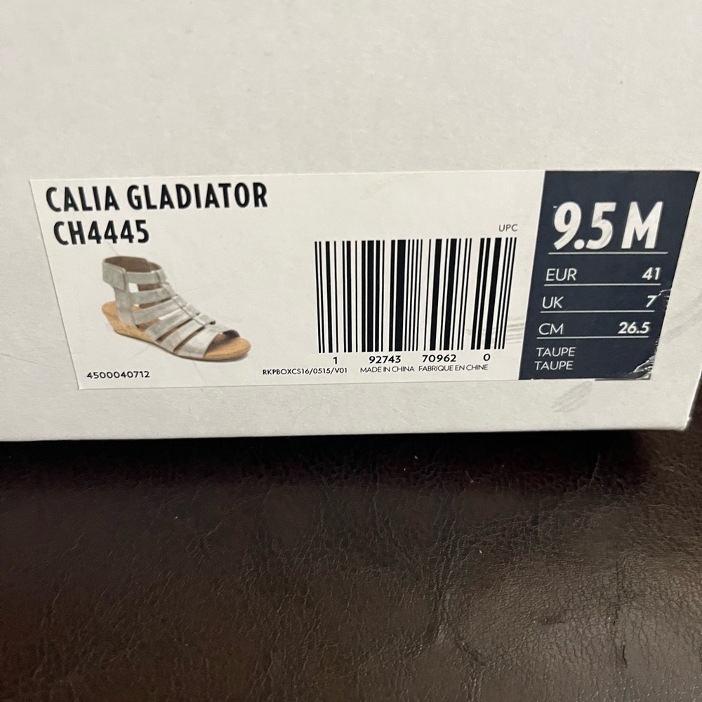 Gladiator Sandal Metallic Gray. - image 4